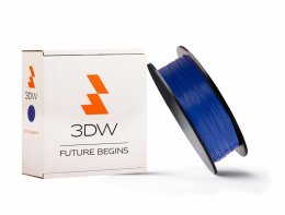 3DW - PLA filament 1,75mm tm.modrá, 0,5 kg,tisk190-210°C  (D12218)
