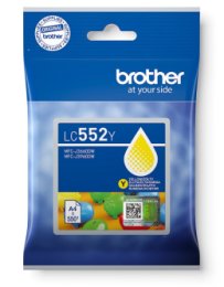 Brother LC-552Y - inkoust žlutý  (LC552Y)
