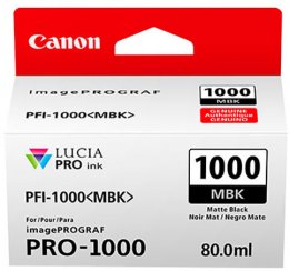 Canon PFI-1000 MBK, matný černý  (0545C001)