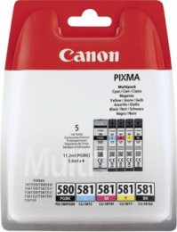 Canon INK PGI-580/ CLI-581 BK/ CMYK MULTI BL SEC  (2078C006)
