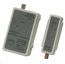 DATACOM Cable Tester LED RJ 45 /  BNC  (4580)