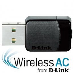 D-Link DWA-171 WiFi AC DualBand USB Micro Adapter  (DWA-171)