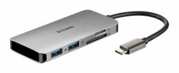 D-Link 6-in-1 USB-C Hub with HDMI/ Card Reader/ Power Delivery  (DUB-M610)
