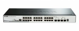 D-Link DGS-1510-28P 28-Port Gigabit Stackable SmartPro PoE Switch 2x SFP, 2x 10G SFP+  (DGS-1510-28P/E)