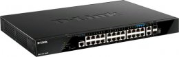 D-Link DGS-1520-28MP 20 ports GE PoE + 4 ports 2.5 GE PoE + 2 10GE ports + 2 SFP+ Smart Man. Switch  (DGS-1520-28MP/E)