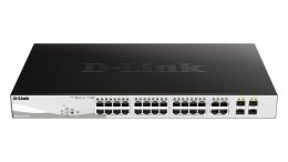 D-Link DGS-1210-24P, 24 PoE 10/ 100/ 1000 Base-T port + 4 TP/ SFP Combo Ports  (DGS-1210-24P/E)
