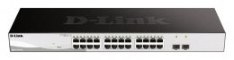 D-Link DGS-1210-26 L2/ L3 Smart+ switch, 24x GbE, 2x SFP, fanless  (DGS-1210-26/E)