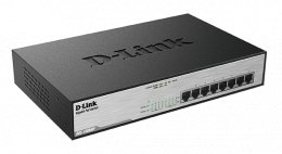 D-Link DGS-1008MP 8x 1000 Desktop Switch,8PoE port  (DGS-1008MP)