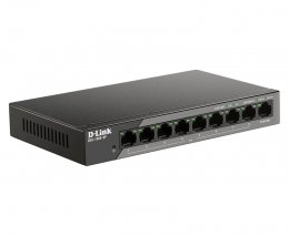 D-Link DSS-100E-9P 9-Port 10/ 100 Unmanaged long range PoE Surveillance Switch  (DSS-100E-9P)