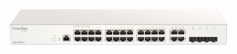 D-Link DBS-2000-28 28xGb Nuclias Smart Managed Switch 4x 1G Combo Ports (With 1 Year License)  (DBS-2000-28/E)