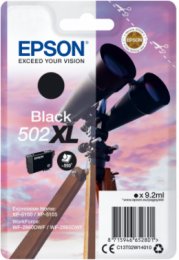 EPSON singlepack,Black 502XL,Ink,XL  (C13T02W14010)