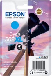 EPSON singlepack,Cyan 502XL,Ink,XL  (C13T02W24010)