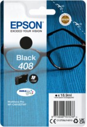 EPSON Singlepack Black 408 DURABrite Ultra Ink  (C13T09J14010)