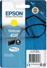 EPSON Singlepack Yellow 408 DURABrite Ultra Ink  (C13T09J44010)