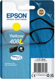 EPSON Singlepack Yellow 408L DURABrite Ultra Ink  (C13T09K44010)