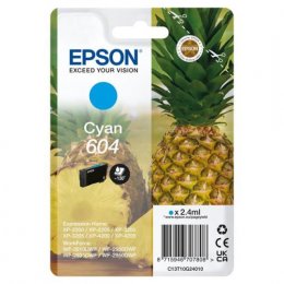 EPSON Singlepack Cyan 604 Ink  (C13T10G24020)