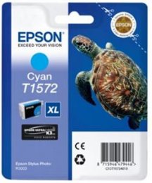 EPSON T1572 Cyan Cartridge R3000  (C13T15724010)
