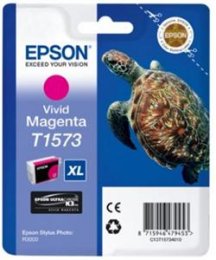 EPSON T1573 Vivid Magenta Cartridge R3000  (C13T15734010)