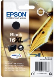 Epson Singlepack Black 16XL DURABrite Ultra Ink  (C13T16314012)