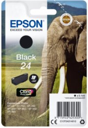 Epson Singlepack Black 24 Claria Photo HD Ink  (C13T24214012)