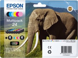 Epson Multipack 6-colours 24 Claria Photo HD Ink  (C13T24284011)