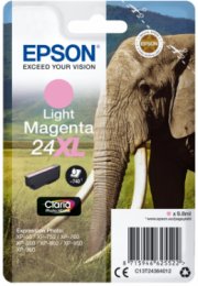 Epson Singl. Light Magenta 24XL Claria Photo Ink  (C13T24364012)