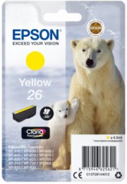 Epson Singlepack Yellow 26 Claria Premium Ink  (C13T26144012)