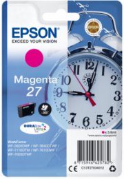 Epson Singlepack Magenta 27 DURABrite Ultra Ink  (C13T27034012)