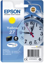 Epson Singlepack Yellow 27 DURABrite Ultra Ink  (C13T27044012)