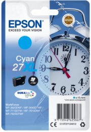 Epson Singlepack Cyan 27XL DURABrite Ultra Ink  (C13T27124012)