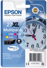 Epson Multipack 3-colour 27XL DURABrite Ultra Ink  (C13T27154012)