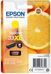 Epson Singlepack Yellow 33XL Claria Premium Ink  (C13T33644012)