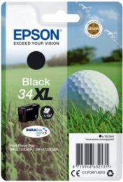 Epson Singlepack Black 34XL DURABrite Ultra Ink  (C13T34714010)