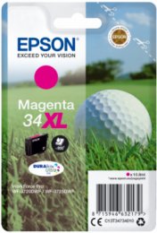 Epson Singlepack Magenta 34XL DURABrite Ultra Ink  (C13T34734010)
