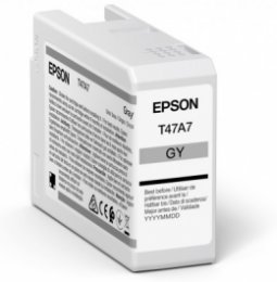 Epson Singlepack Gray T47A7 Ultrachrome  (C13T47A700)