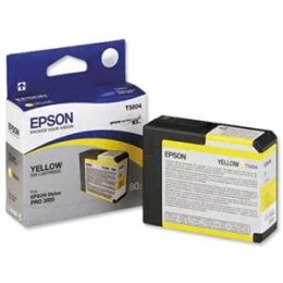 Epson T580 Yellow (80 ml)  (C13T580400)