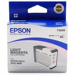 Epson T580B00 Vivid Light Magenta  (80 ml)  (C13T580B00)