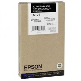 Epson T612 220ml 4C Photo Black  (C13T612100)