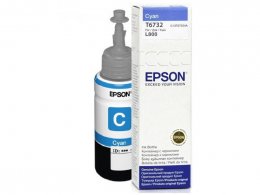 Epson T6732 Cyan ink 70ml  pro L800  (C13T67324A)