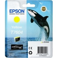 Epson T7604 Ink Cartridge Yellow  (C13T76044010)