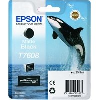 Epson T7608 Ink Cartridge Matte Black  (C13T76084010)