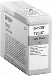 Epson Singlepack Photo Light Black T850700 UltraChrome HD ink 80ml  (C13T850700)