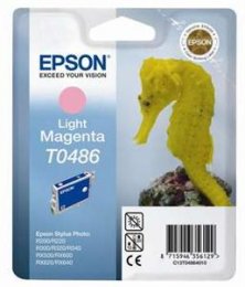 EPSON Ink ctrg Light Magenta RX500/ RX600/ R300/ R200  T0486  (C13T04864010)