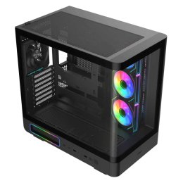 FSP M581-BA / Midi Tower / Transpar. / Černá  (POC0000343)