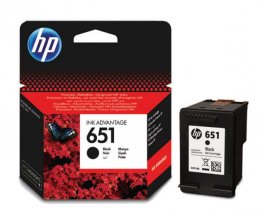 HP 651 černá ink kazeta, C2P10AE  (C2P10AE)