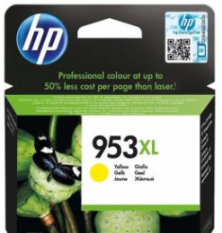 HP 953XL žlutá inkoustová kazeta, F6U18AE  (F6U18AE)