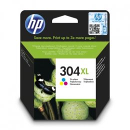 HP 304XL Tri-color Original Ink Cartridge,N9K07AE  (N9K07AE)