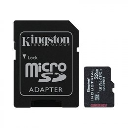 Kingston Industrial/ micro SDHC/ 32GB/ 100MBps/ UHS-I U3 /  Class 10/ + Adaptér  (SDCIT2/32GB)