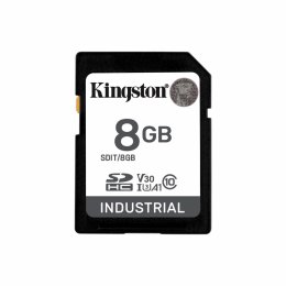 Kingston Industrial/ SDHC/ 8GB/ 100MBps/ UHS-I U3 /  Class 10  (SDIT/8GB)