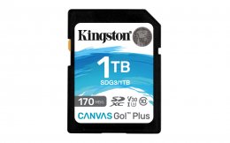Kingston Canvas Go Plus/ SDXC/ 1TB/ UHS-I U3 /  Class 10  (SDG3/1TB)